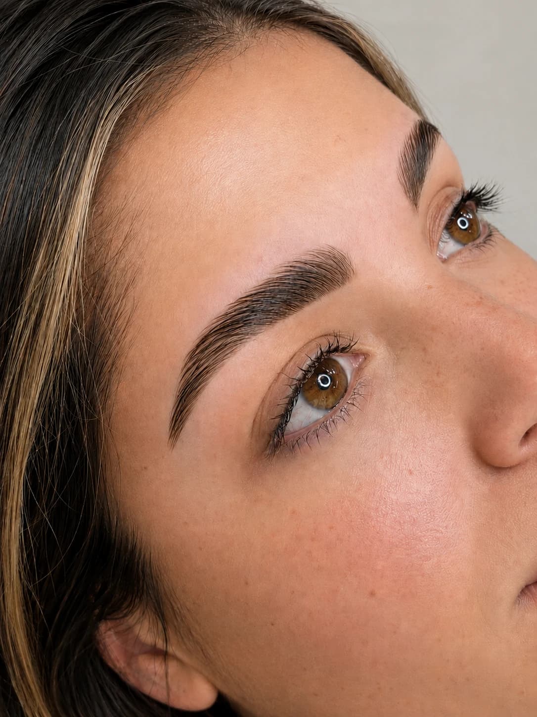 Brow Lamination + Hybrid Dye